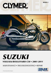 Clymer Repair Manual Suz Volusia C50 - Tires & Wheels