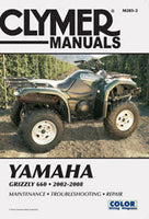 Clymer Repair Manual Yam Grizzly 660 - Tires & Wheels