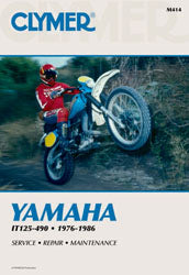 Clymer Repair Manual Yam It 125-490 - Tires & Wheels
