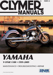 Clymer Repair Manual Yam V-star - Tires & Wheels