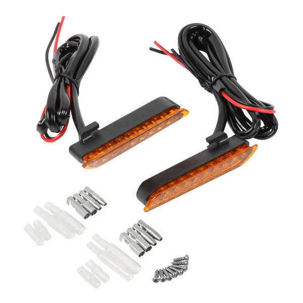 Zeta Replacement Flasher Smoke - Orange - Snowmobile Collection