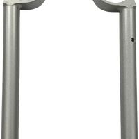 HELIBARS Replacement Handlebars Silver Kaw