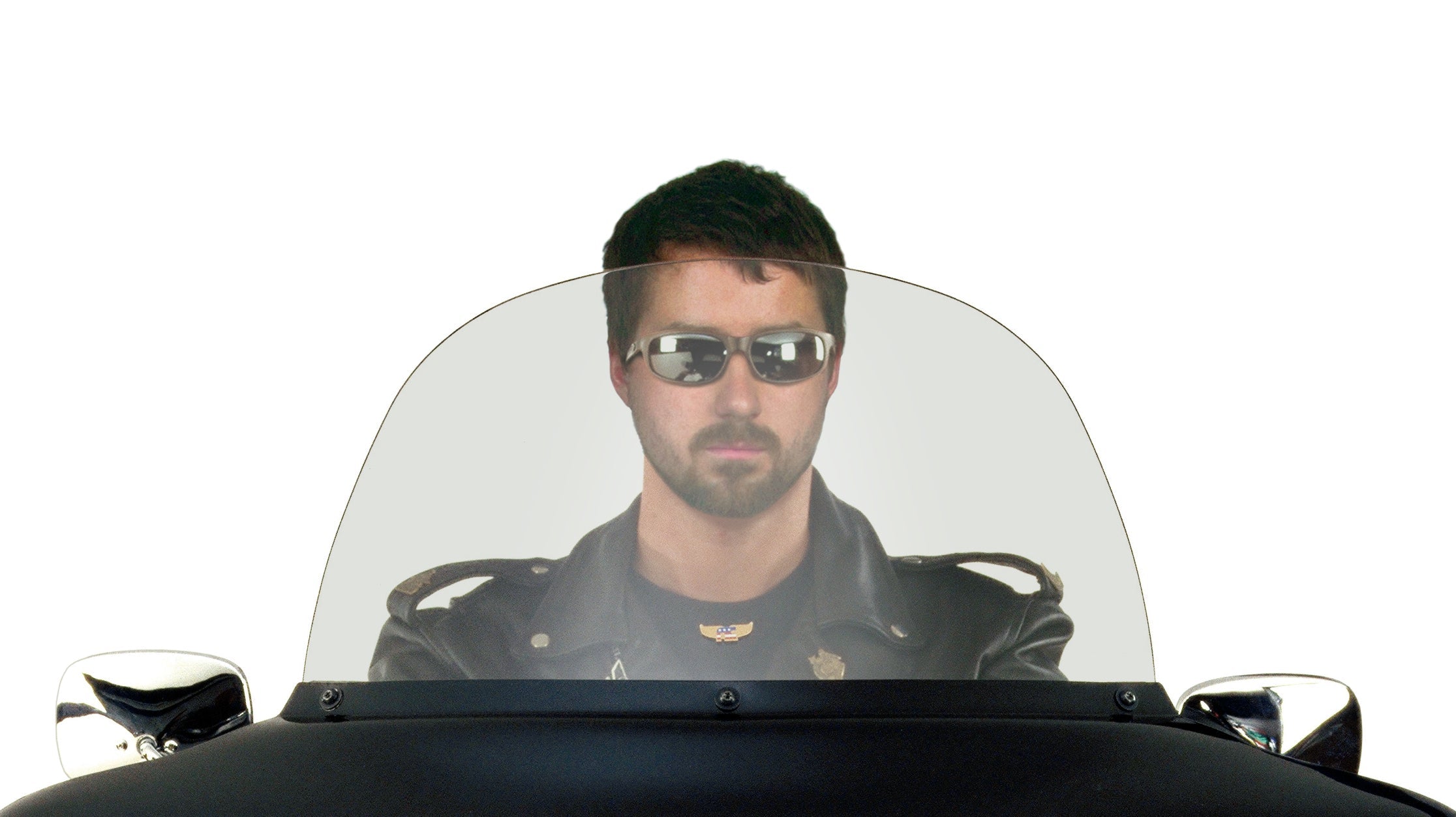 National Cycle Replacement Screen 12.75’’ Smoke - Light Grey - Harddrive Products