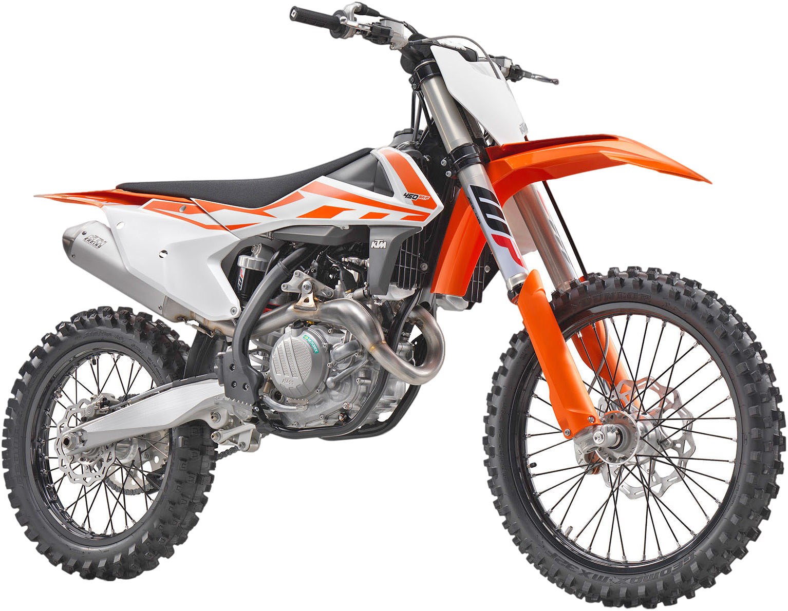 New-ray Replica 1:10 Race Bike 17 Ktm 450sx-f Orange - Apparel Collection