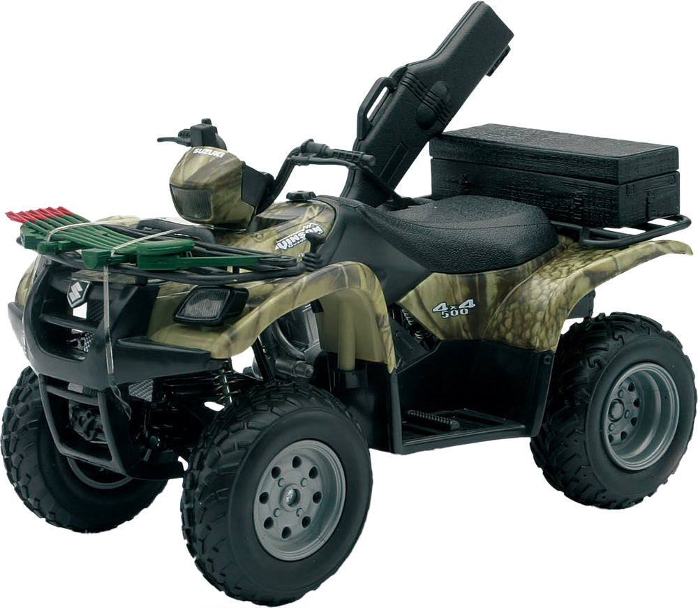 New-ray Replica 1:12 Atv Suzuki Vinson 500 Green Camo - Apparel Collection