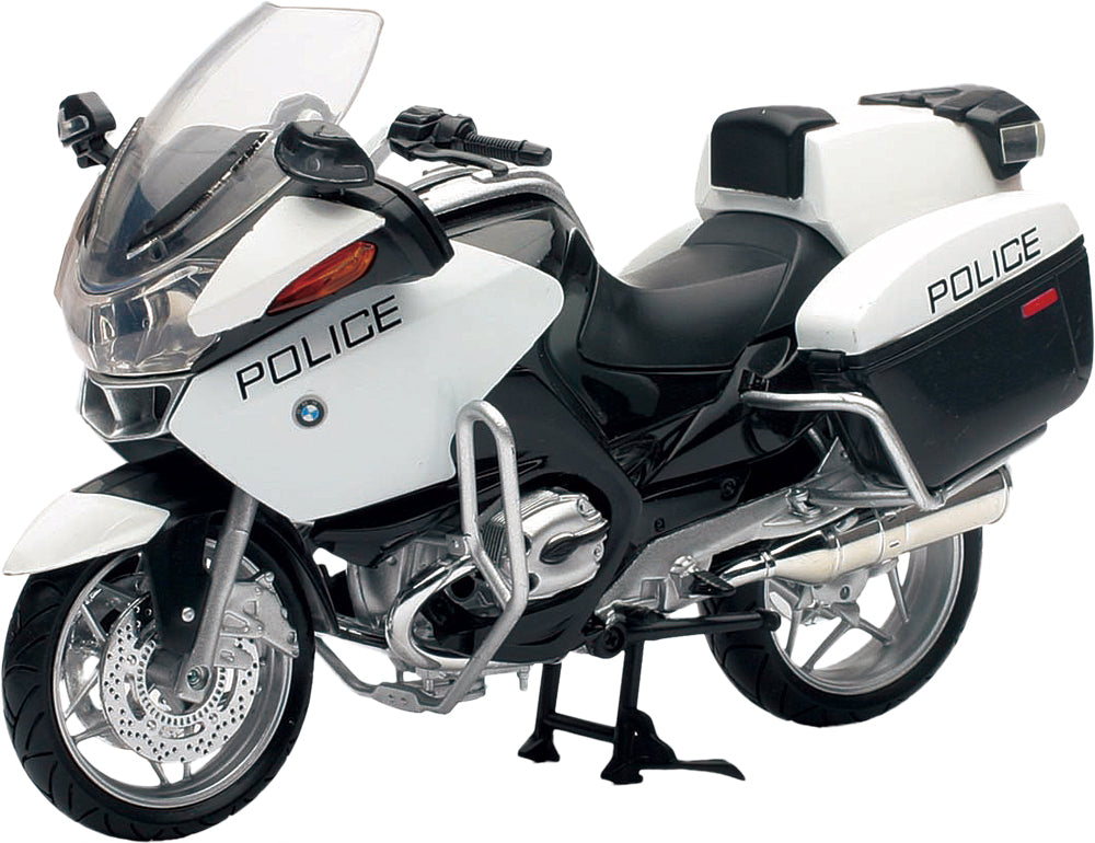 New-ray Replica 1:12 Sport Touring Bmw R1200 Rt-p Police White - Apparel Collection