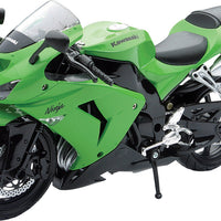 New-ray Replica 1:12 Super Sport Bike 06 Kawasaki Zx10r Green - Apparel Collection