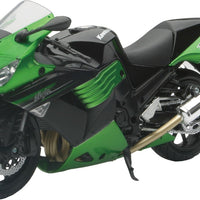 New-ray Replica 1:12 Super Sport Bike 11 Kawasaki Zx14 Green - Apparel Collection
