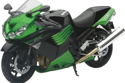 New-ray Replica 1:12 Super Sport Bike 11 Kawasaki Zx14 Green - Apparel Collection