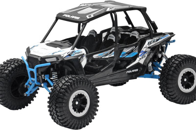 New-ray Replica 1:18 Utv Polaris Rzr 4 Turbo Rc White - Apparel Collection