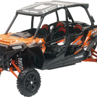 New-ray Replica 1:18 Utv Polaris Rzr 4 Turbo Xp Orange - Apparel Collection