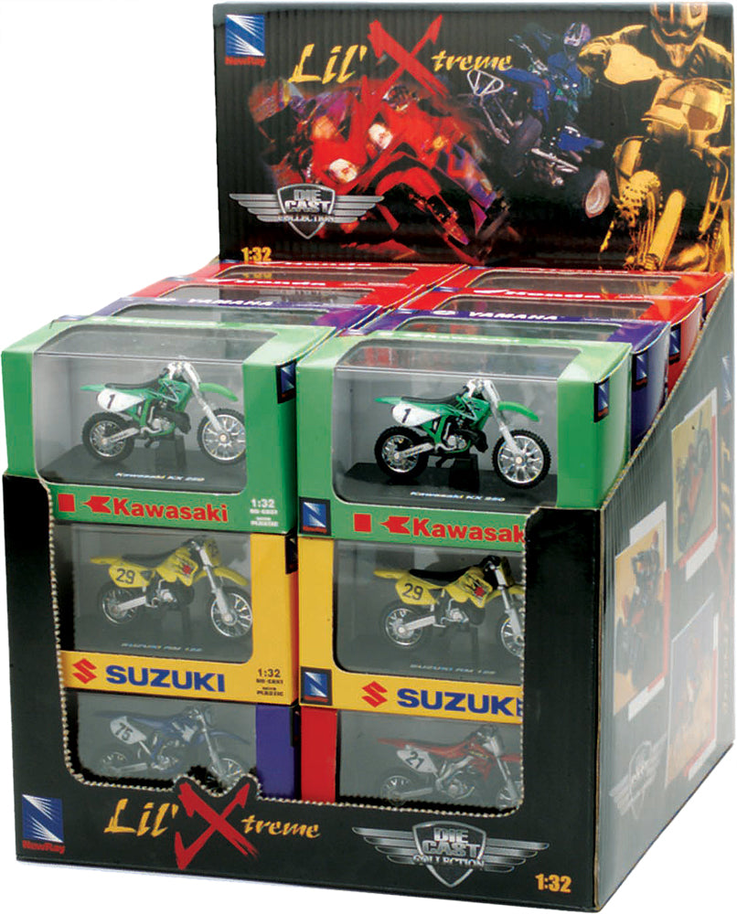 New-ray Replica 1:32 Atv Set Assorted Atv/race Bike Models - Apparel Collection