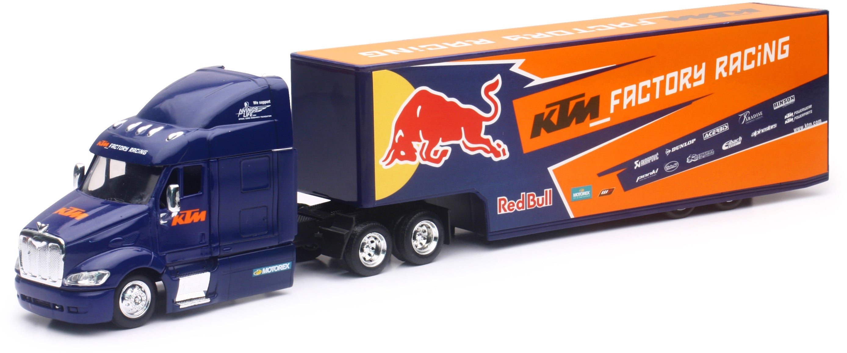 New-ray Replica 1:43 Semi Truck 17 Red Bull Ktm Race - Apparel Collection