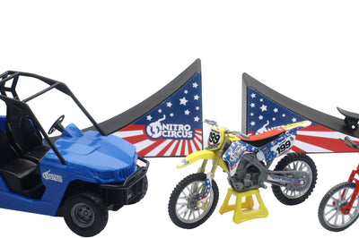 New-ray Replica Nitro Circus Play Set Assorted - Apparel Collection