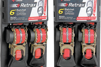 Caliber Retrax Retractable Strap - Tires & Wheels
