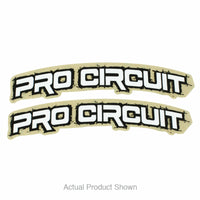 Pro Circuit Retro Fender Sticker - Offroad Collection