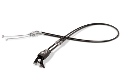 Motion Pro Rev 2/3 Black Vinyl Throttle Push-pull Cable Set - Offroad Collection