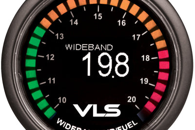 Revel VLS 52mm 10.0:1-20.0:1 AFR Digital OLED Wideband Air/Fuel Ratio Gauge - Gauges & Pods
