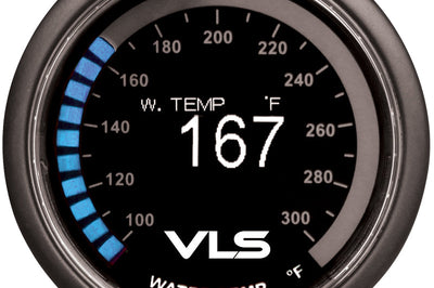 Revel VLS 52mm 100-300 Deg F Digital OLED Water Temperature Gauge - Gauges & Pods