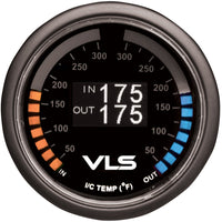 Revel VLS 52mm 50-300 Deg F Dual Intercooler Temperature Gauge - Gauges & Pods