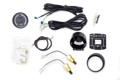 Revel VLS 52mm 50-300 Deg F Dual Intercooler Temperature Gauge - Gauges & Pods