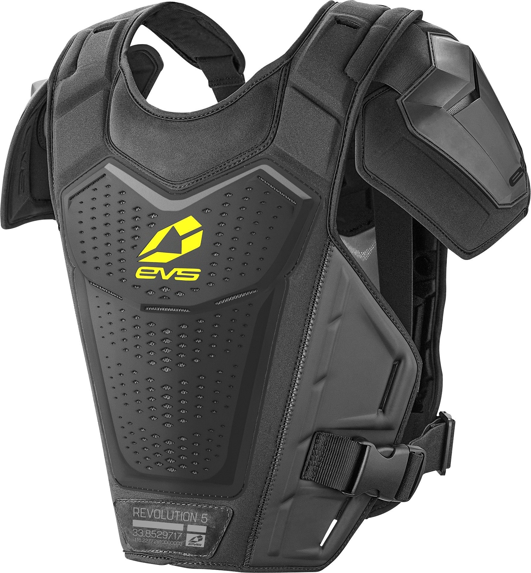 Evs Revo 5 Roost Guard White Sm/md - Black / Large - X-Large - Apparel Collection