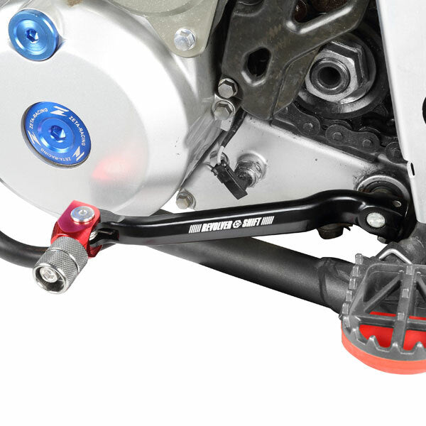 Zeta Revolver Shift Levers Kaw Klx300 Red - Offroad Collection