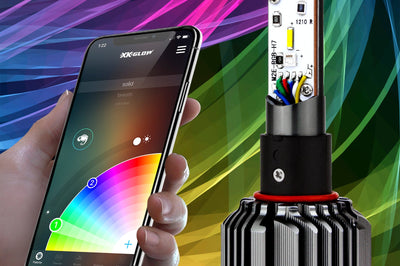 Xk Glow Rgb H4 Led Bulb Kit - Street Collection