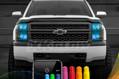 Xk Glow Rgb H4 Led Bulb Kit - Street Collection