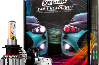 Xk Glow Rgb H4 Led Bulb Kit - Street Collection