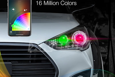 Xk Glow Rgb H4 Led Bulb Kit - Street Collection