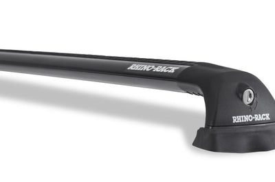 Rhino-Rack 07-22 Jeep Wrangler JK/JL 4 Door Hard Top Vortex SG 2 Bar Roof Rack - Black - Roofs & Accessories