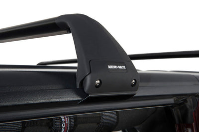 Rhino-Rack 07-22 Jeep Wrangler JK/JL 4 Door Hard Top Vortex SG 2 Bar Roof Rack - Black - Roofs & Accessories