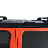 Rhino-Rack 07-22 Jeep Wrangler JK/JL 4 Door Hard Top Vortex SG 2 Bar Roof Rack - Black - Roofs & Accessories