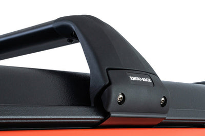 Rhino-Rack 07-22 Jeep Wrangler JK/JL 4 Door Hard Top Vortex SG 2 Bar Roof Rack - Black - Roofs & Accessories