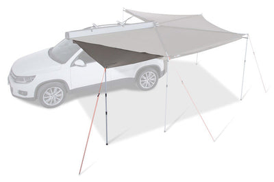 Rhino-Rack Batwing Front Edge Zippered Insert - Exterior Styling