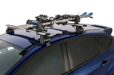 Rhino-Rack Universal Ski Carrier - Fits 2 Pairs of Skis - Black - Roofs & Roof Accessories