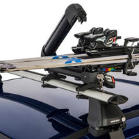 Rhino-Rack Universal Ski Carrier - Fits 2 Pairs of Skis - Black - Roofs & Roof Accessories
