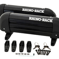 Rhino-Rack Universal Ski Carrier - Fits 2 Pairs of Skis - Black - Roofs & Roof Accessories
