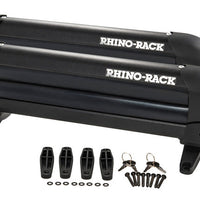 Rhino-Rack Universal Ski/Snowboard Carrier - Fits 3 Pairs of Skis or 2 Snowboards - Black - Roofs & Roof Accessories