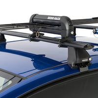 Rhino-Rack Universal Ski/Snowboard Carrier - Fits 3 Pairs of Skis or 2 Snowboards - Black - Roofs & Roof Accessories