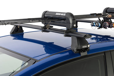 Rhino-Rack Universal Ski/Snowboard Carrier - Fits 3 Pairs of Skis or 2 Snowboards - Black - Roofs & Roof Accessories