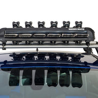 Rhino-Rack Universal Ski/Snowboard Carrier - Fits 6 Pairs of Skis or 4 Snowboards - Black - Roofs & Roof Accessories