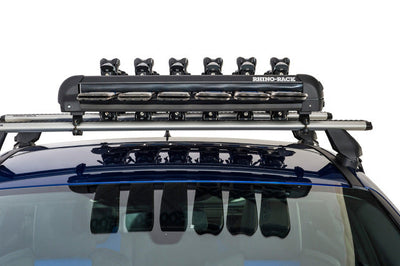 Rhino-Rack Universal Ski/Snowboard Carrier - Fits 6 Pairs of Skis or 4 Snowboards - Black - Roofs & Roof Accessories