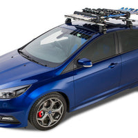 Rhino-Rack Universal Ski/Snowboard Carrier - Fits 6 Pairs of Skis or 4 Snowboards - Black - Roofs & Roof Accessories