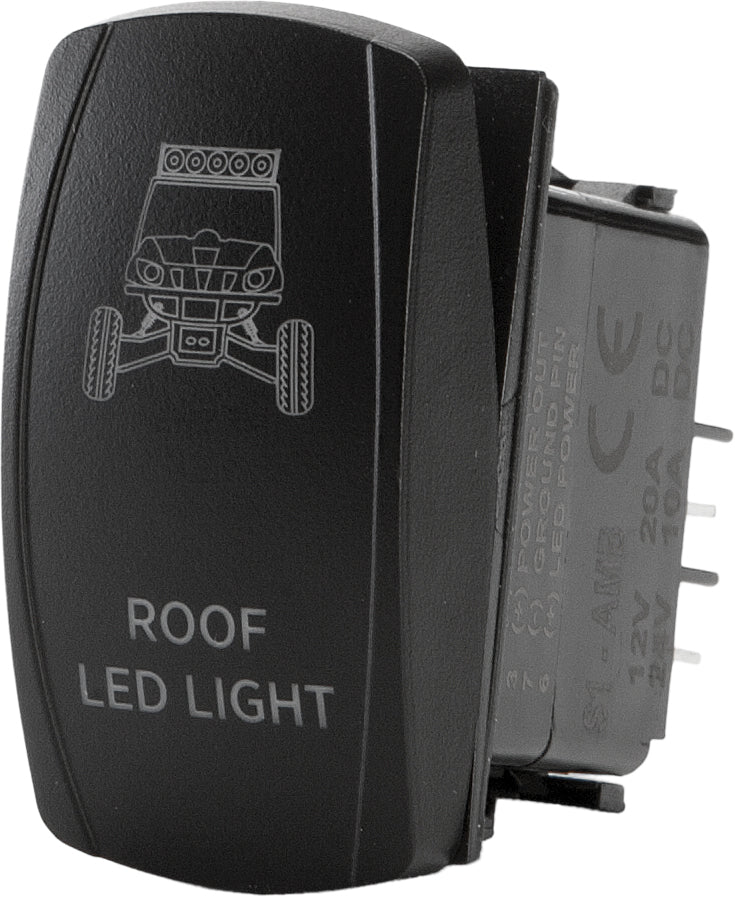 Flip Rhino Roof Led Lighting Switch Pro Series Backlit - Atv Performance Products