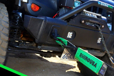 Rhino USA 20Ft Tow Strap/Shackles Combo - Suspension