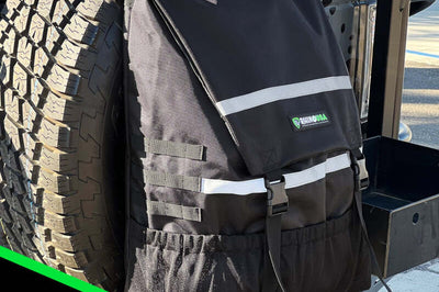 Rhino USA Spare Tire Trash Bag - Black - Exterior Styling