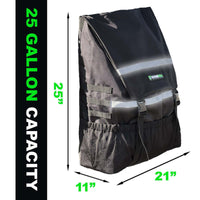 Rhino USA Spare Tire Trash Bag - Black - Exterior Styling