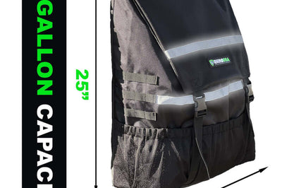 Rhino USA Spare Tire Trash Bag - Black - Exterior Styling